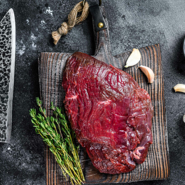 Grillet hjortefilet med hvitløk og rosmarin 3-retters