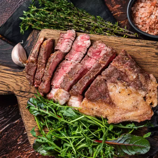 Okse entrecôte 4-retters